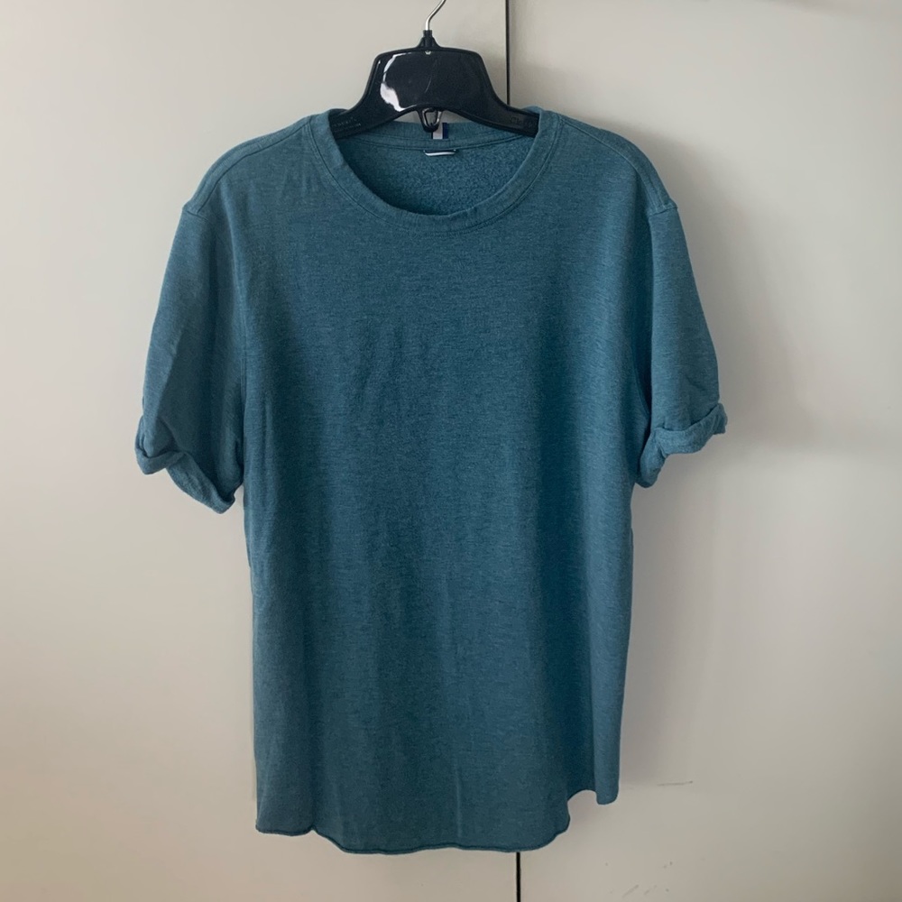 KIT AND ACE BRUSHED COTTON CREWNECK T-SHIRT